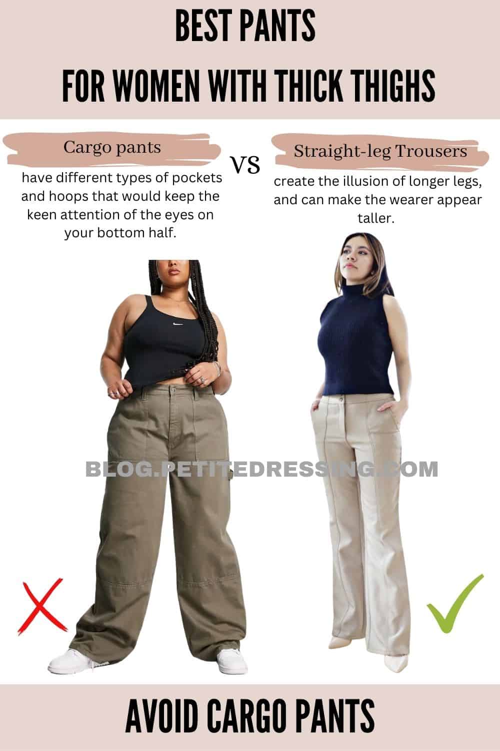 The Complete Pants Guide For Women With Thick Thighs