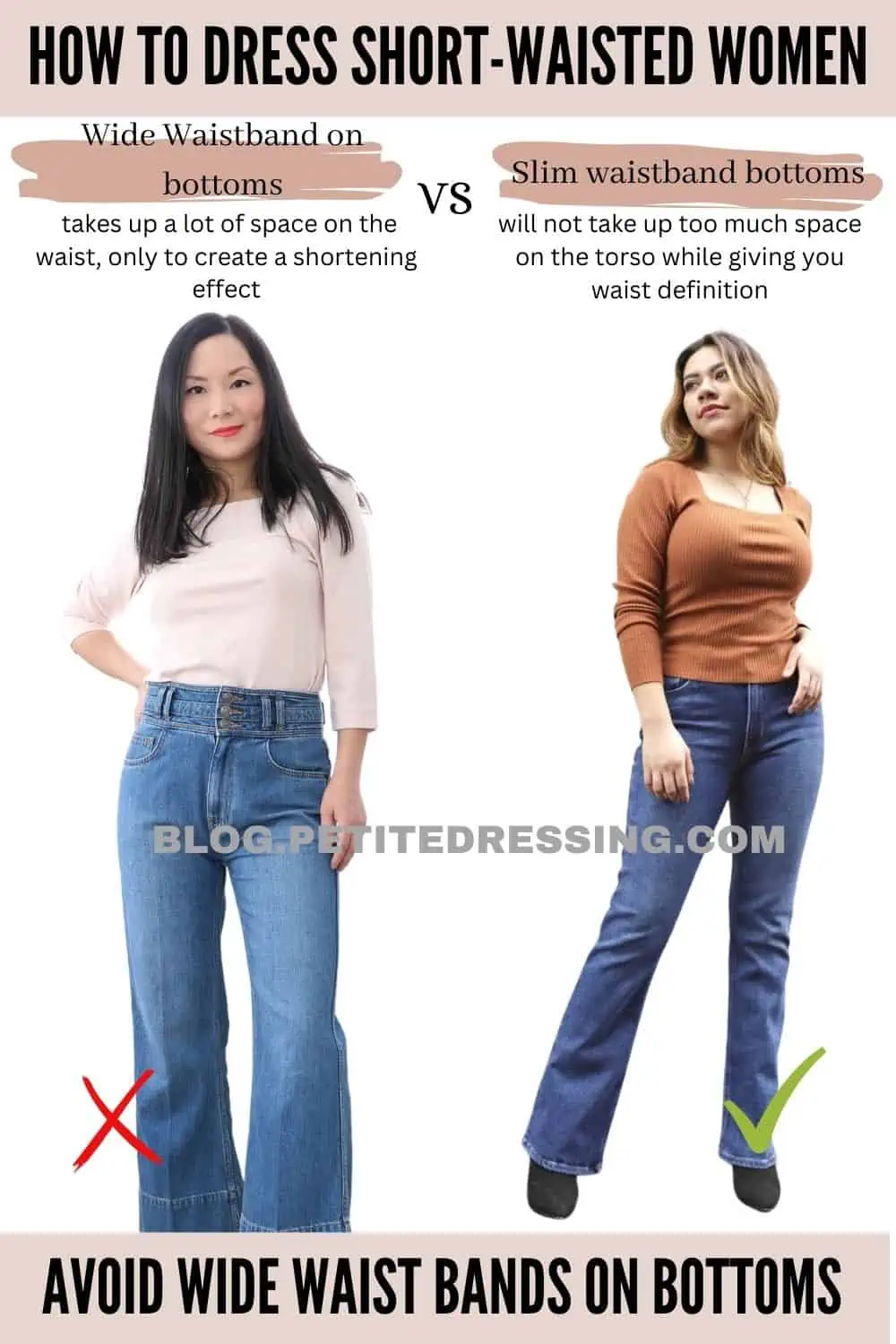 how to wear high waisted jeans with a short torso #fashion #howtostyle, Short Torso Outfits