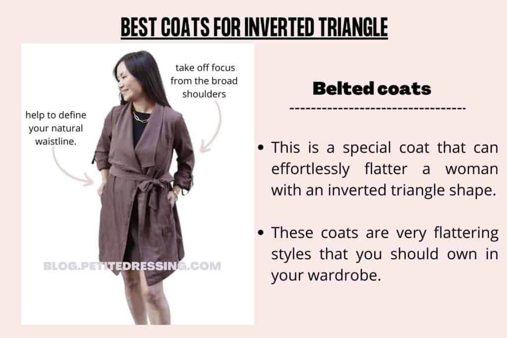 BEST COATS FOR INVERTED TRIANGLE-Belted coats
