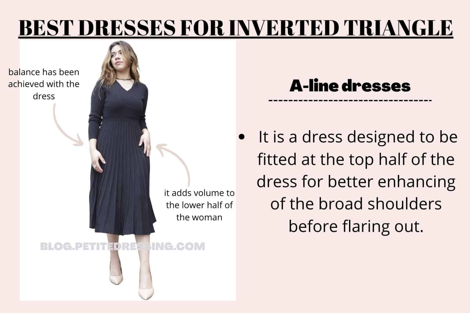 The Complete Dress Guide for the Inverted Triangle Body Shape