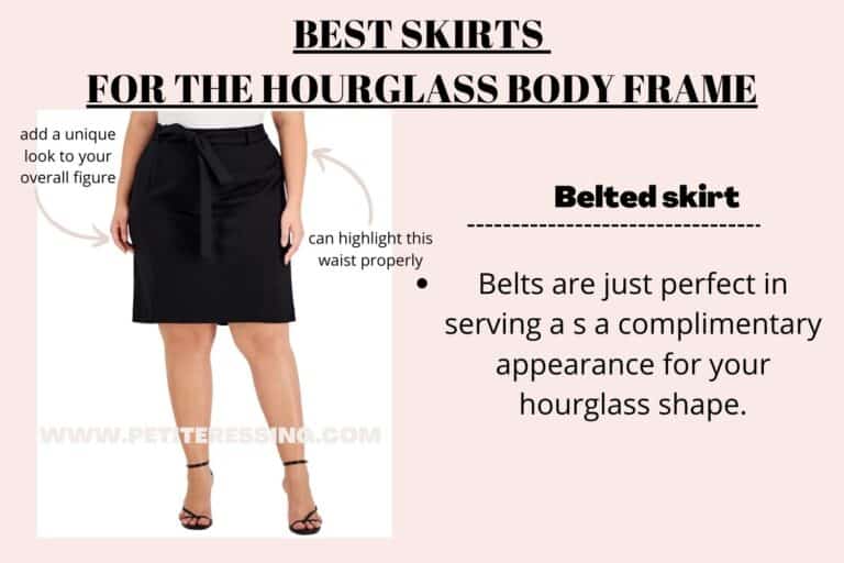 best skirts for petite hourglass