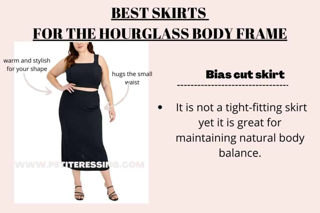 BEST SKIRTS FOR HOURGLASS BODY FRAME-bias cut