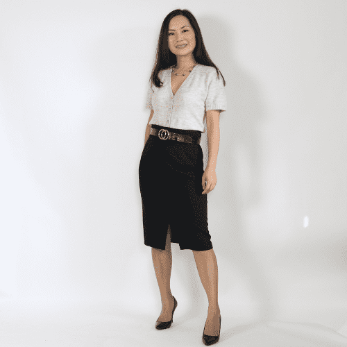 BEST SKIRTS FOR RECTANGLE SHAPE-Belted skirts