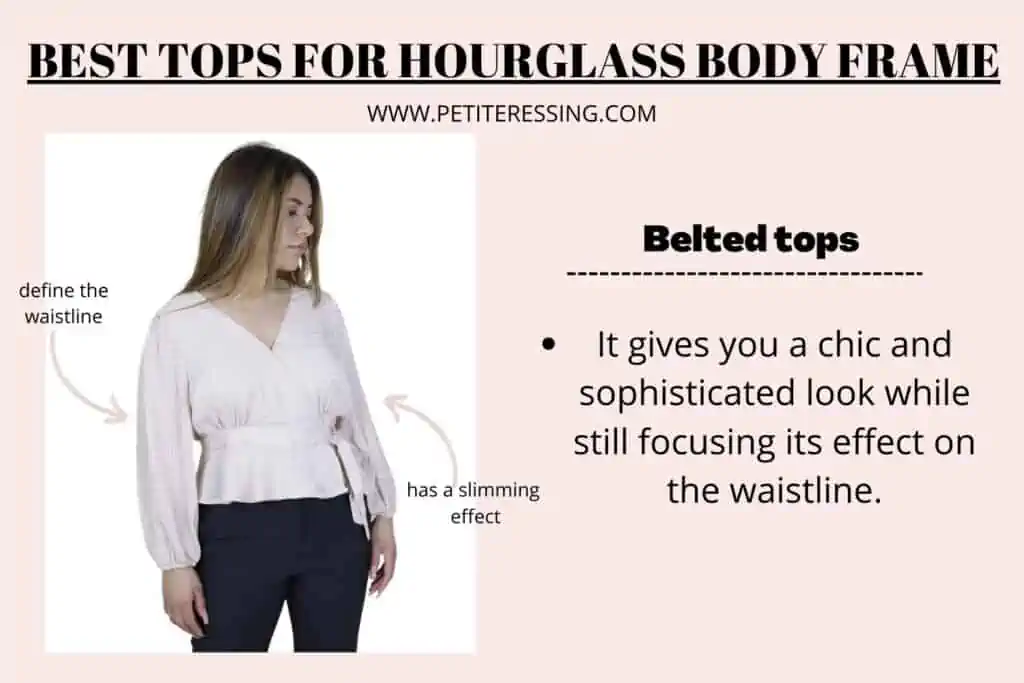 BEST TOPS FOR HOURGLASS BODY FRAME-belted