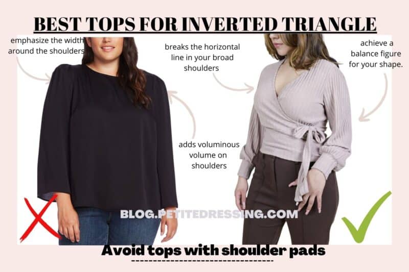 The Complete Tops Styling Guide for Inverted Triangle Shape