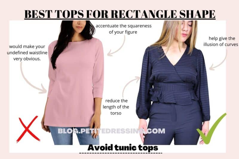 BEST TOPS FOR RECTANGLE SHAPE