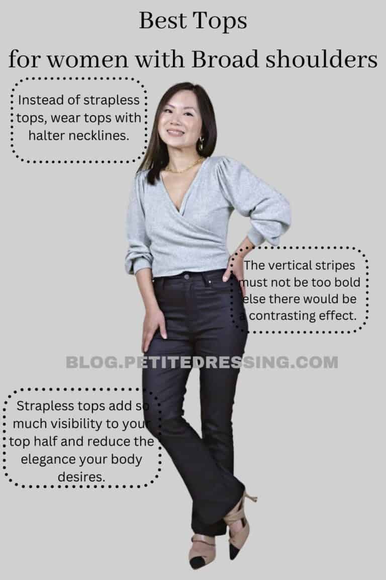 The Tops Guide for Women with Broad Shoulders