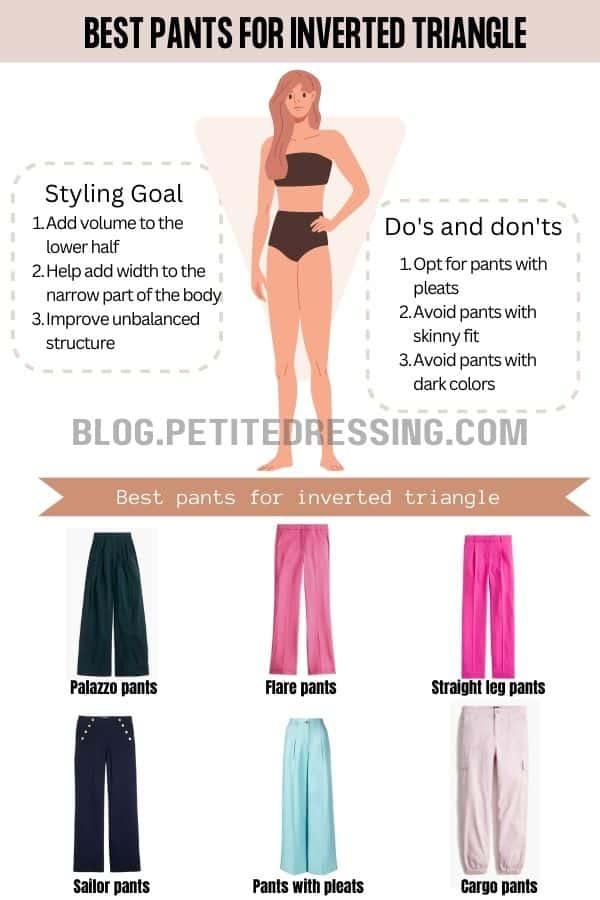 Best pants for inverted triangle