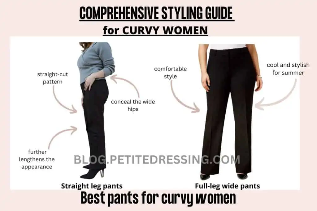 COMPREHENSIVE STYLING GUIDE FOR CURVY WOMEN=PANTS