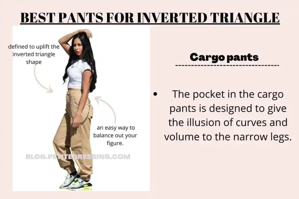 BEST PANTS FOR INVERTED TRIANGLE-Cargo pants