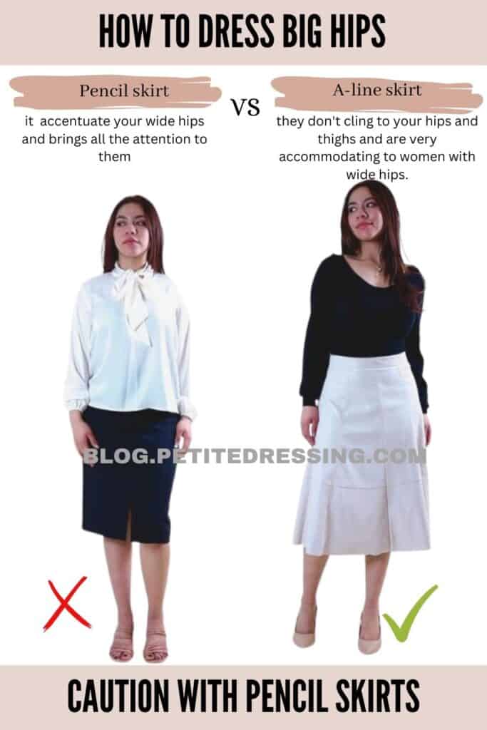 Caution with Pencil Skirts