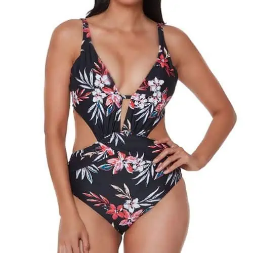 BEST SWIMSUITS FOR RECTANGLE SHAPE-Cut out swimsuits