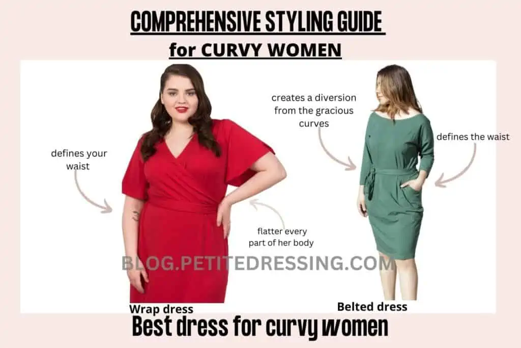 COMPREHENSIVE STYLING GUIDE FOR CURVY WOMEN-DRESS 1