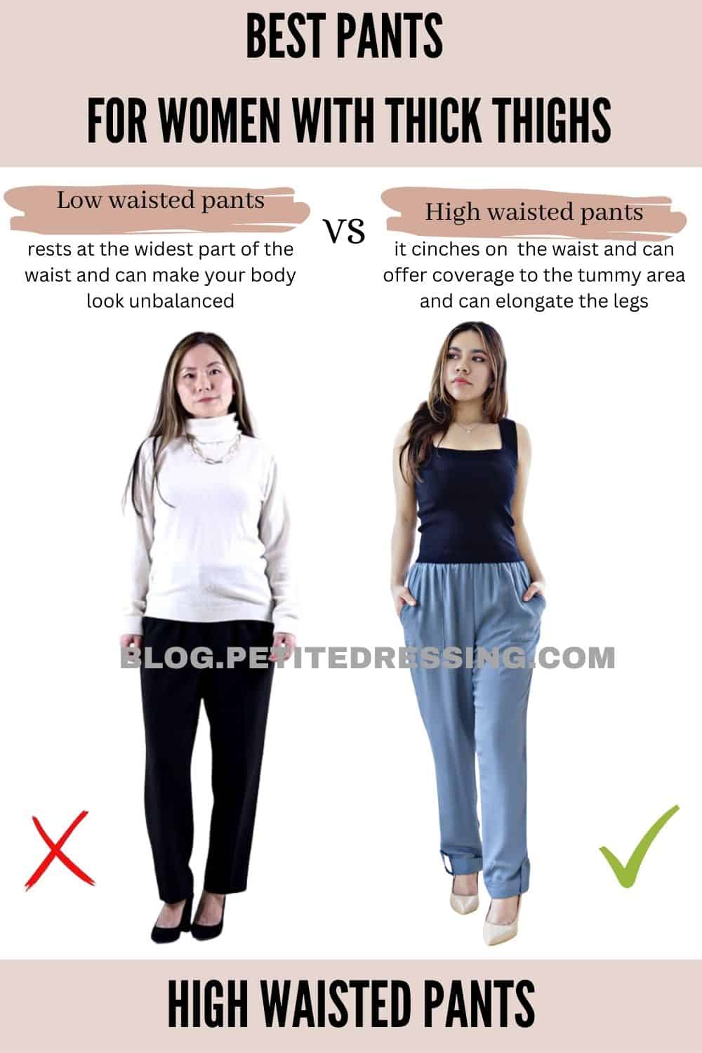 High waisted pants 1
