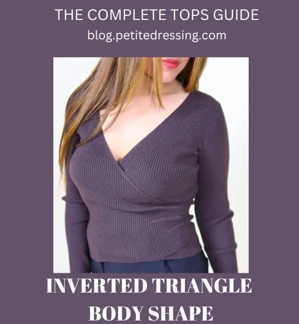 what tops should i wear for inverted triangle shape