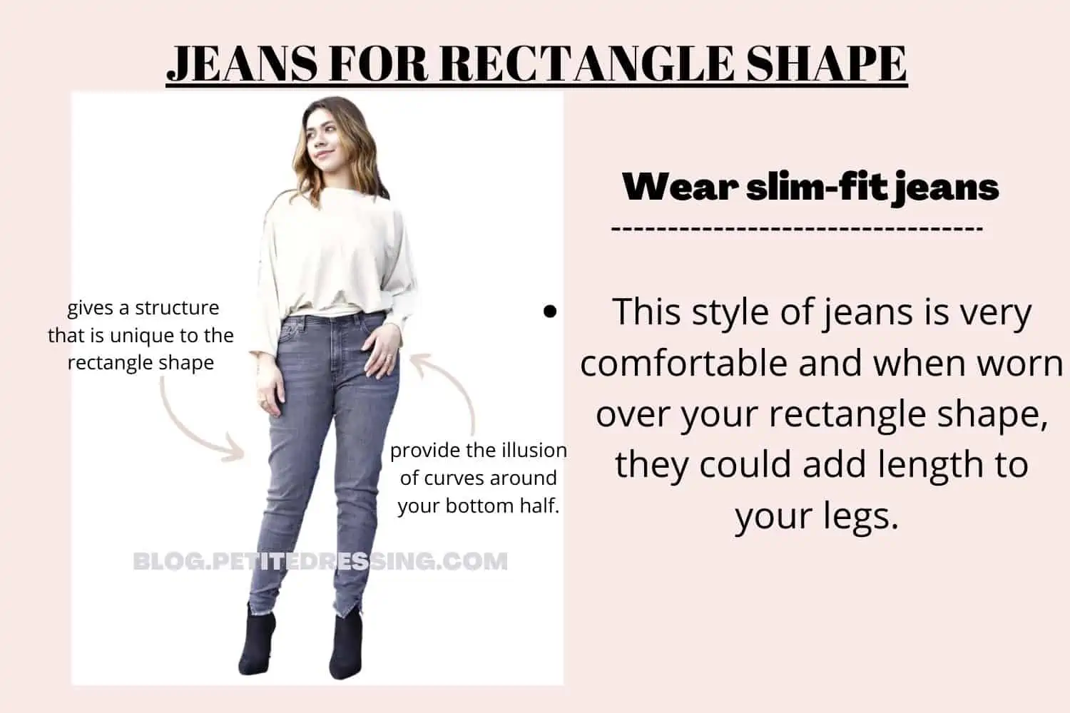 Rectangle Body Shape Jeans