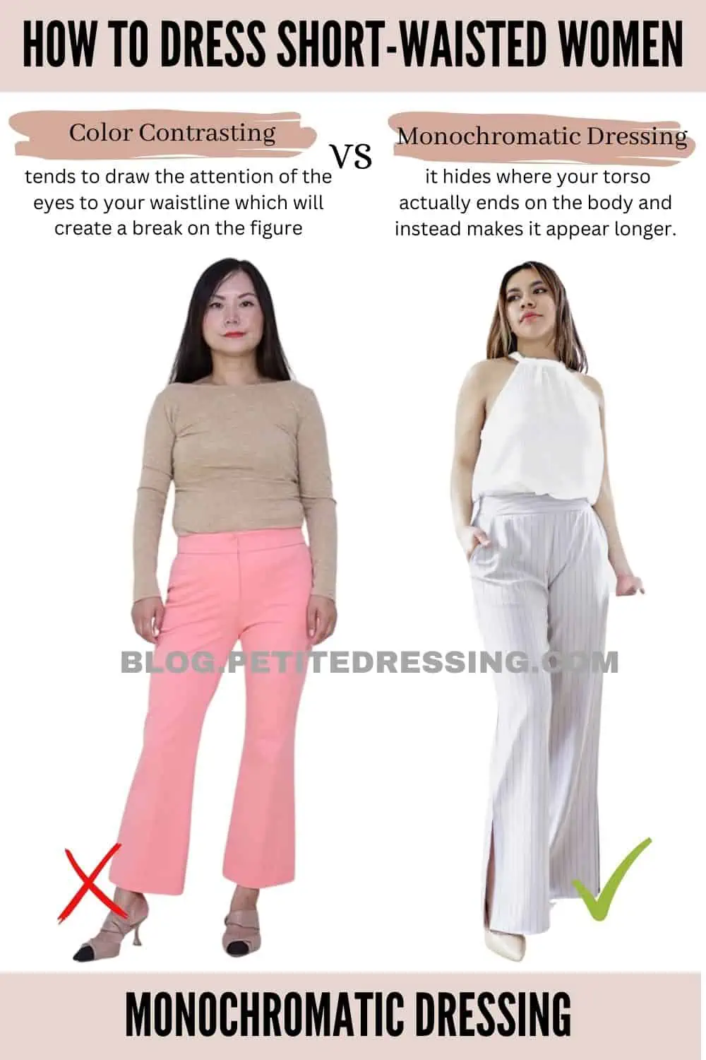 5 Signs you are Short Waisted (and How to Dress YOUR shape) 