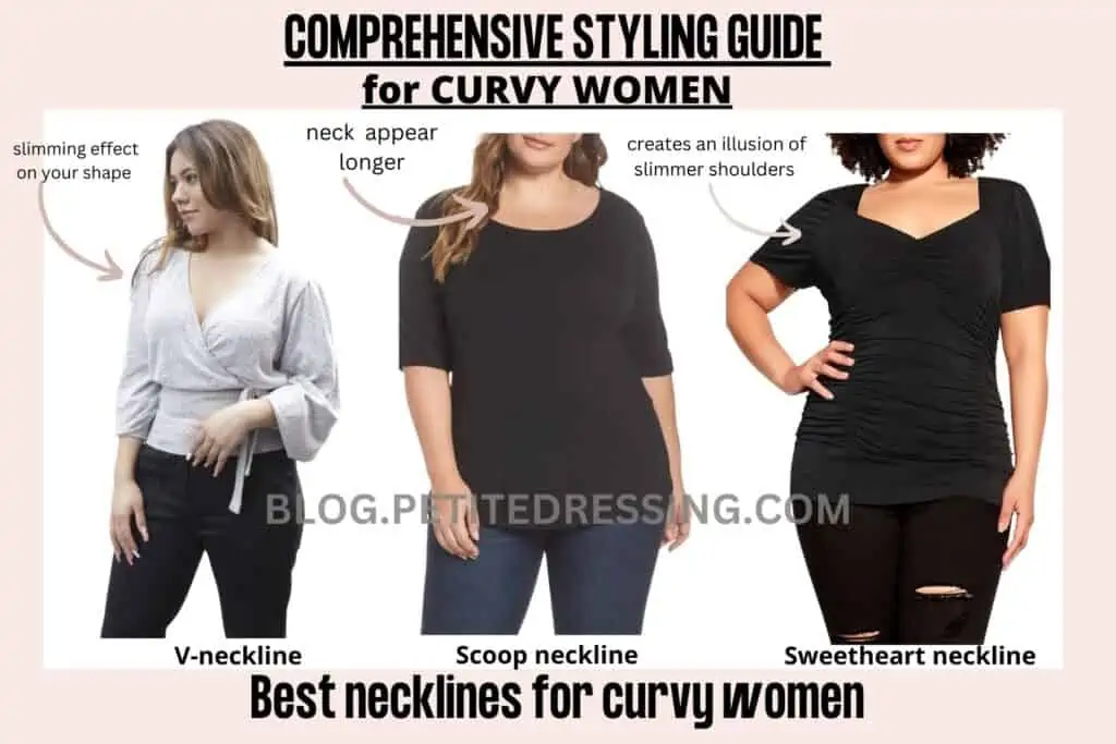 COMPREHENSIVE STYLING GUIDE FOR CURVY WOMEN-NECKLINE 1
