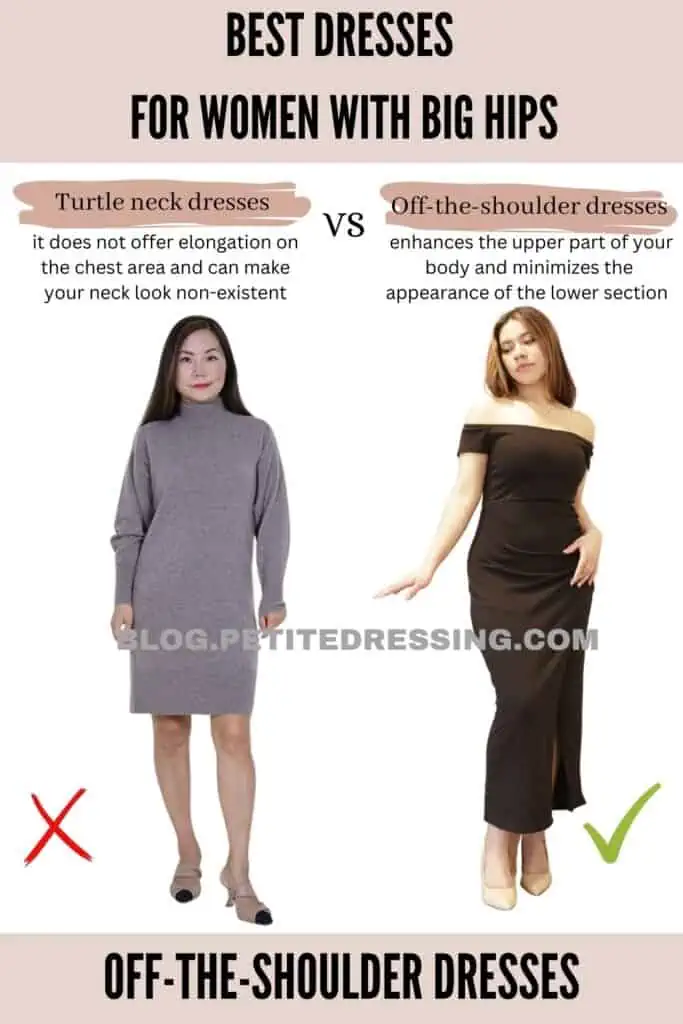 Off-the-shoulder dresses