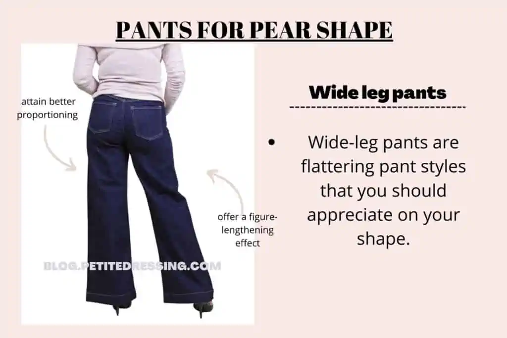 Advice for tops that will flatter my pear shape and balance out these wide  leg jeans? : r/PetiteFashionAdvice