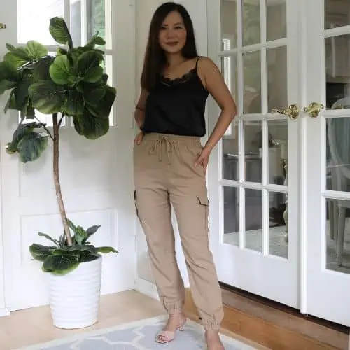 PANTS FOR RECTANGLE SHAPE-Cargo pants