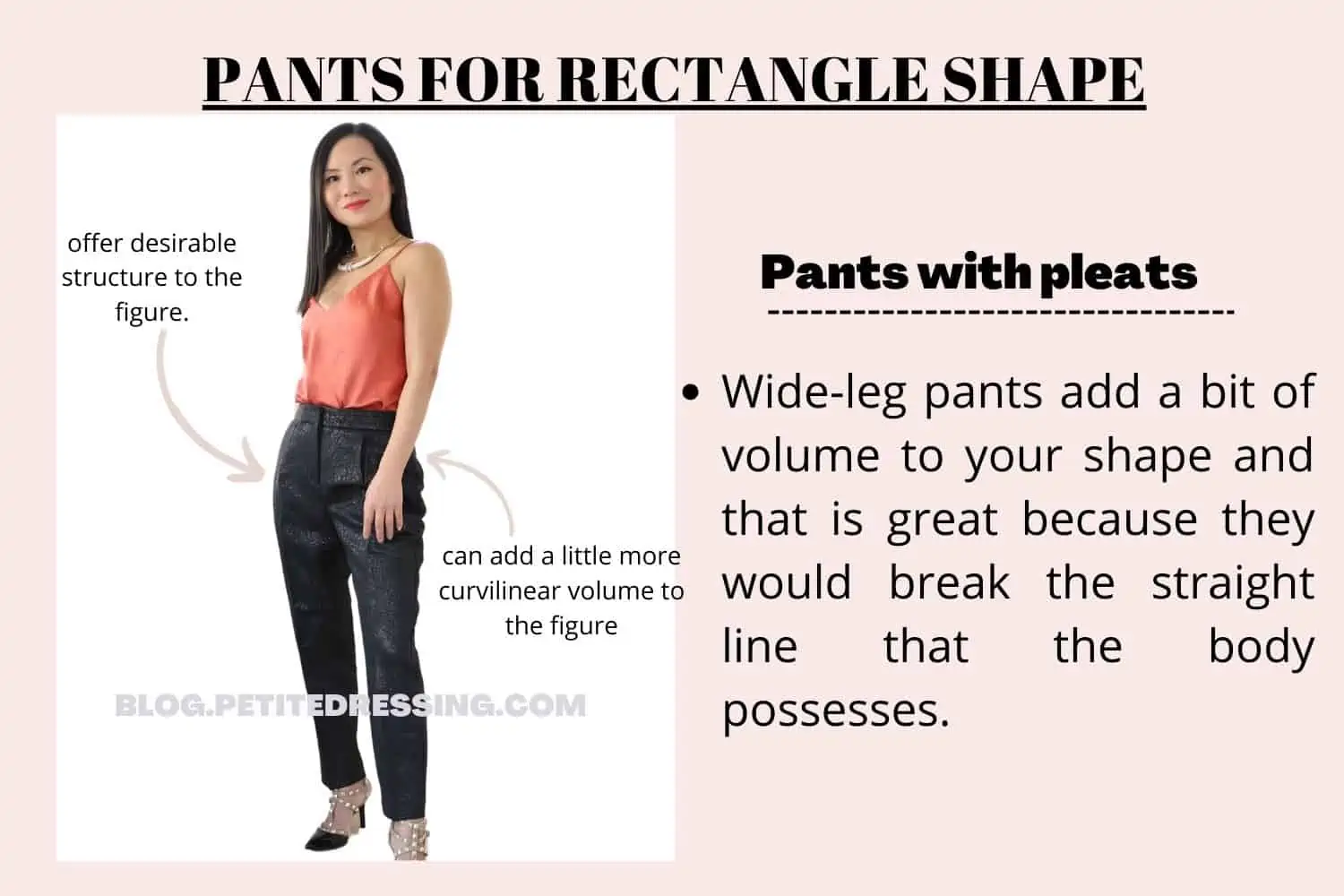 The Complete Pants Guide for Rectangle Body Type - Petite Dressing