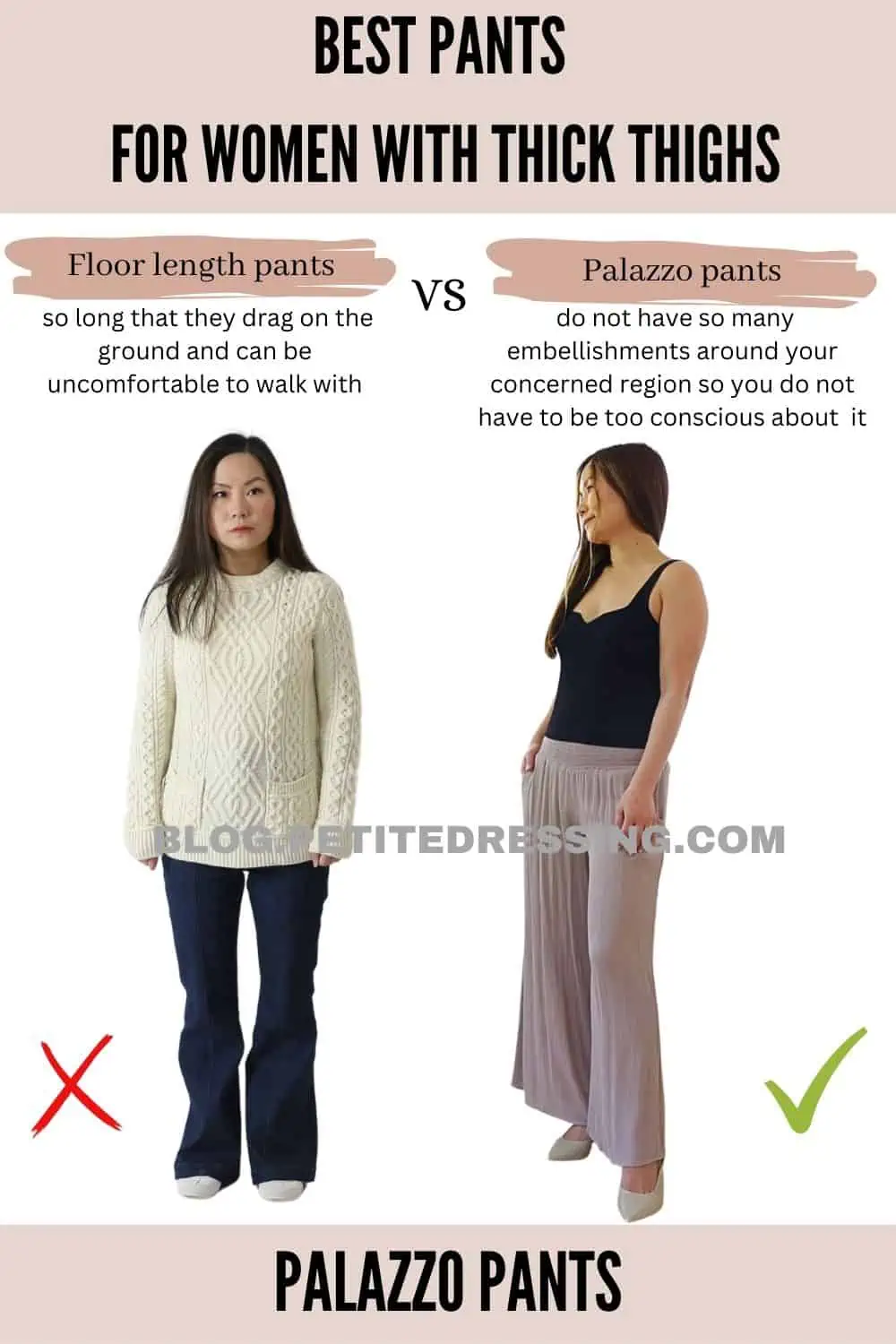 Best trousers clearance for large thighs