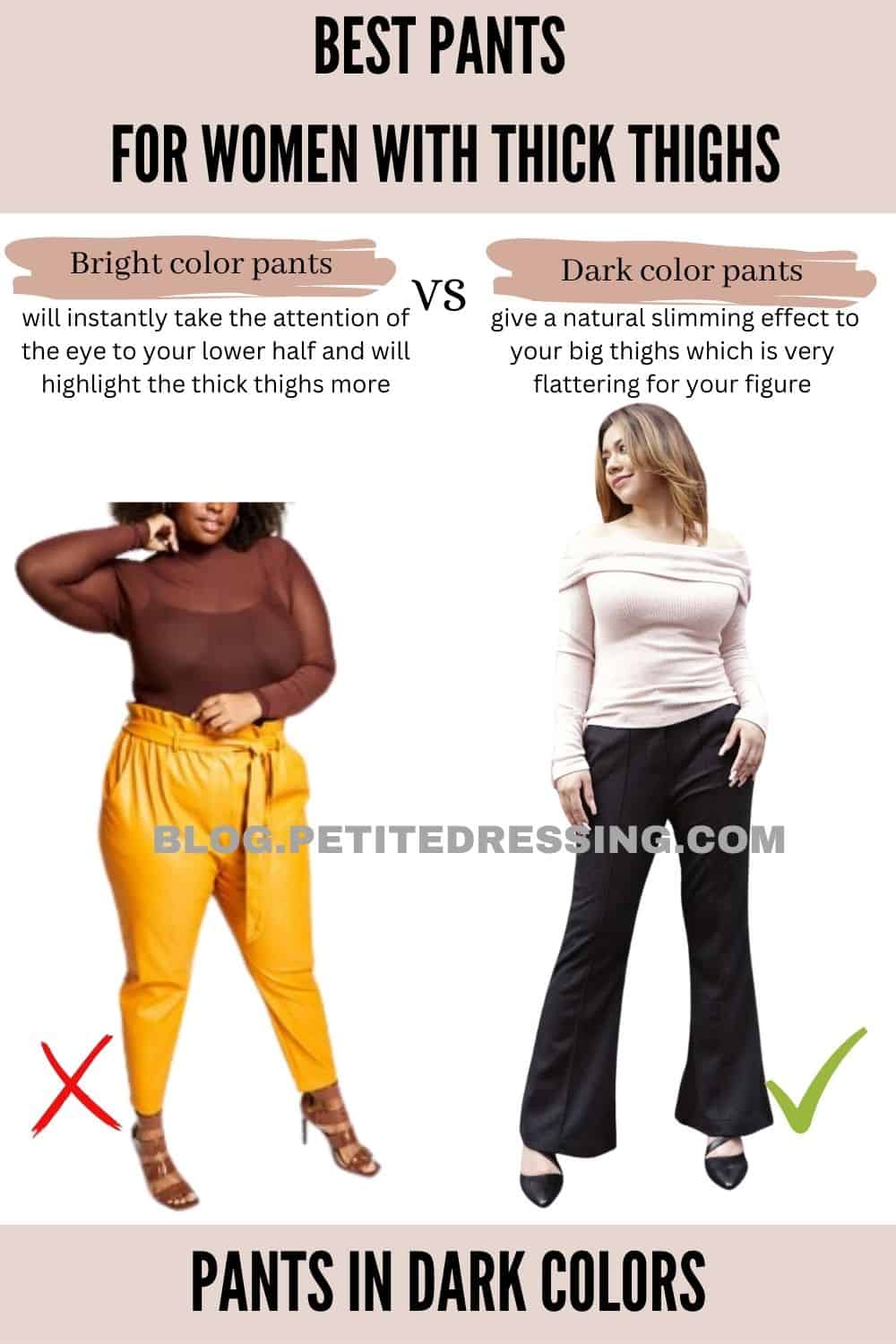 The Complete Pants Guide for Women with Thick Thighs