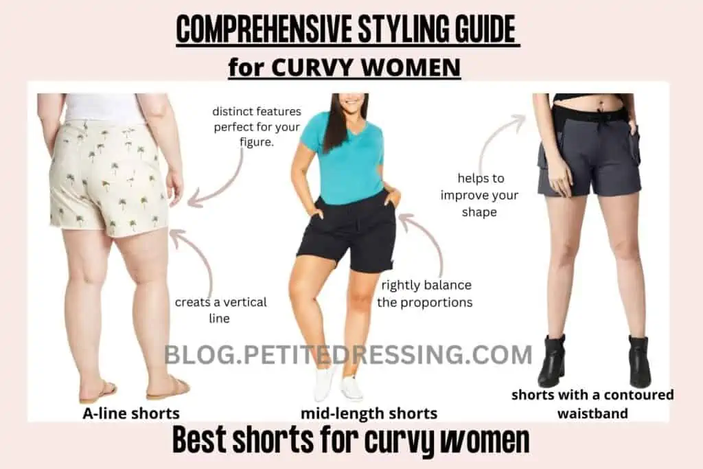 COMPREHENSIVE STYLING GUIDE FOR CURVY WOMEN-SHORTS 1