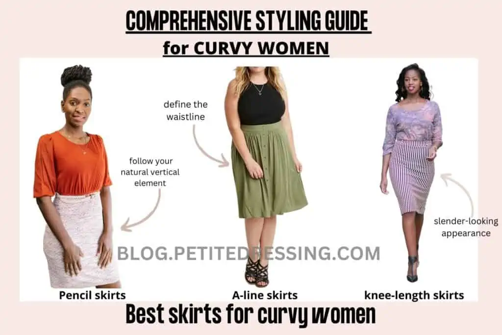 COMPREHENSIVE STYLING GUIDE FOR CURVY WOMEN-SKIRTS 1