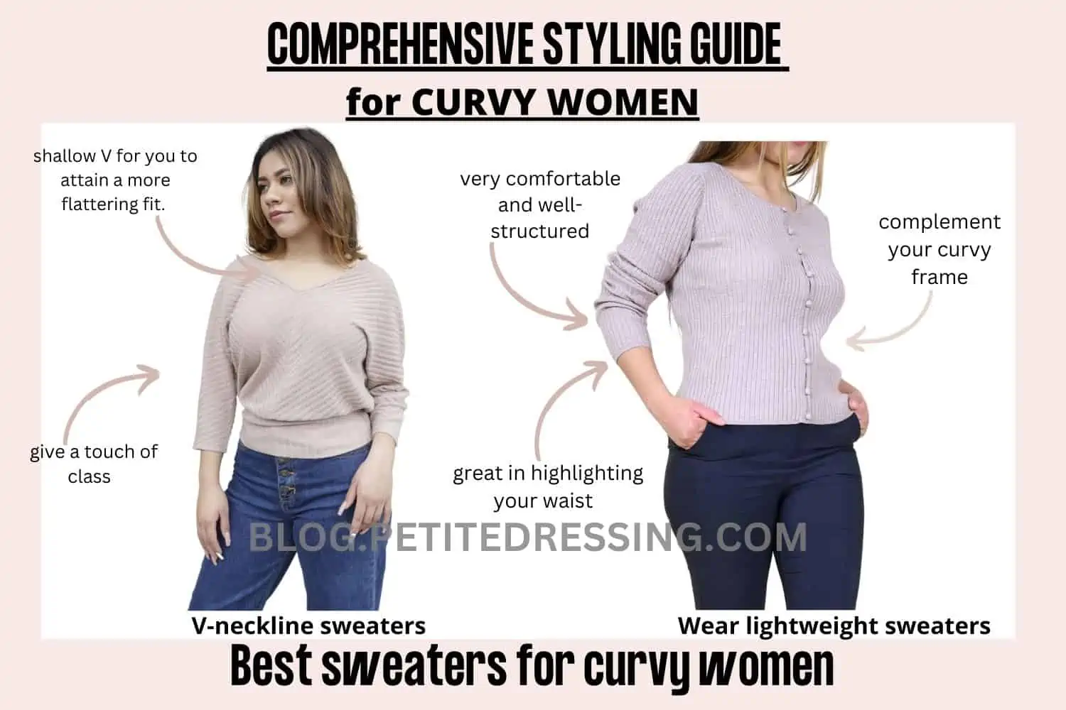 The Comprehensive Styling Guide for Curvy Women - Petite Dressing