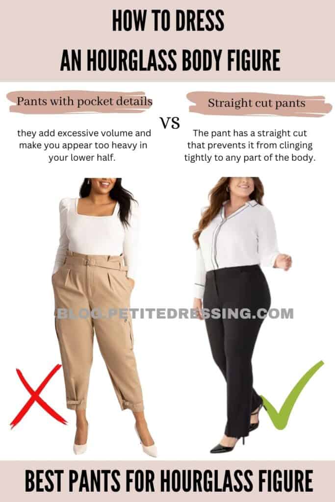 Straight cut pants