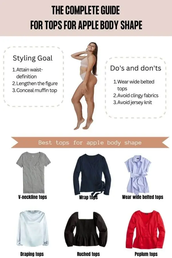 The Complete Guide for Tops for Apple Body Shape