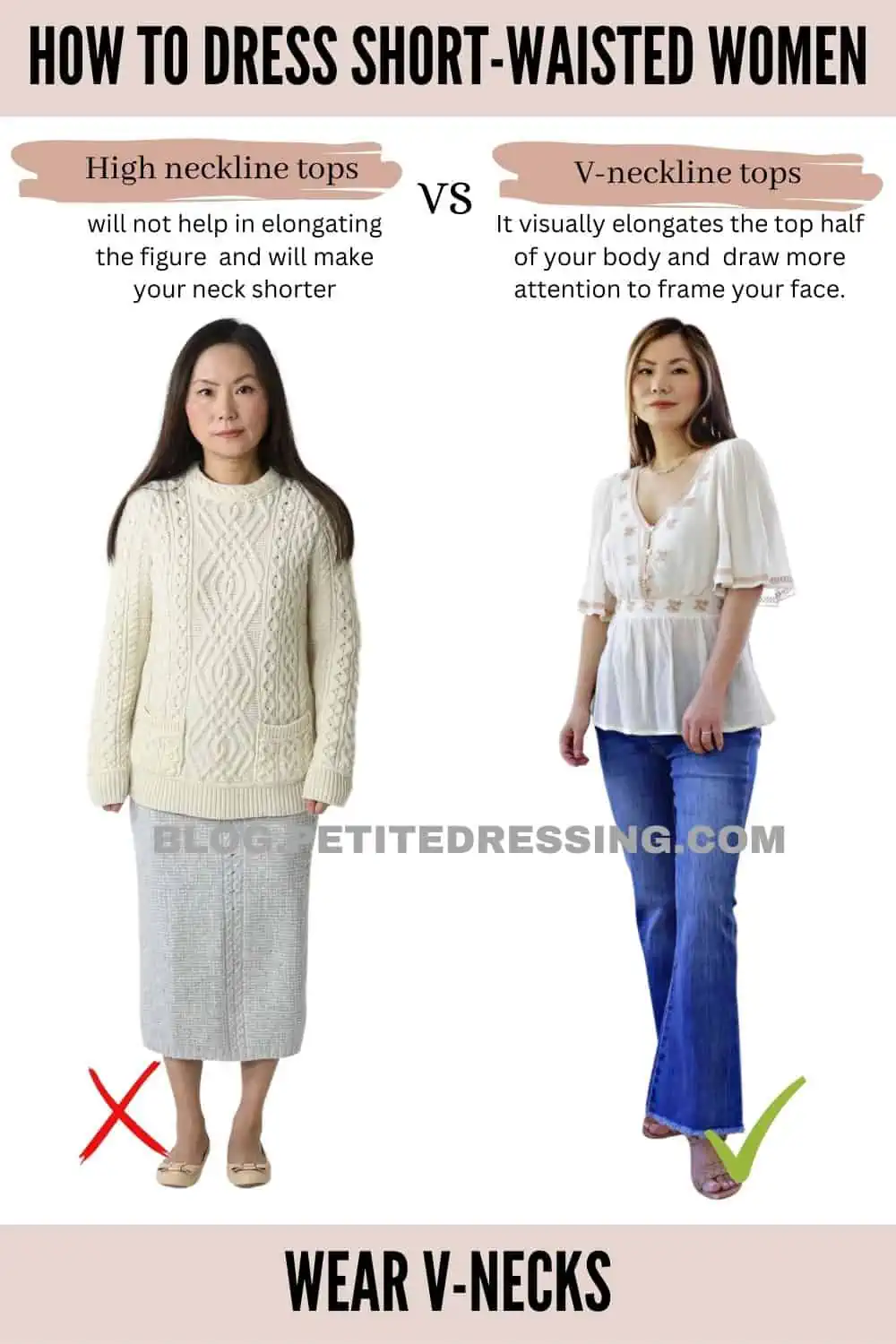 How to Dress Your Short Torso Body Type