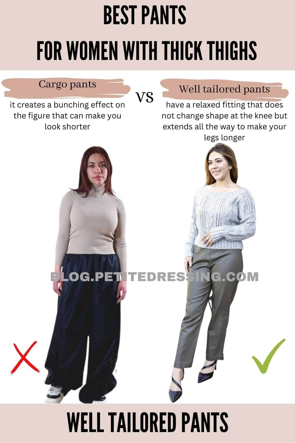 The Complete Pants Guide for Women with Thick Thighs