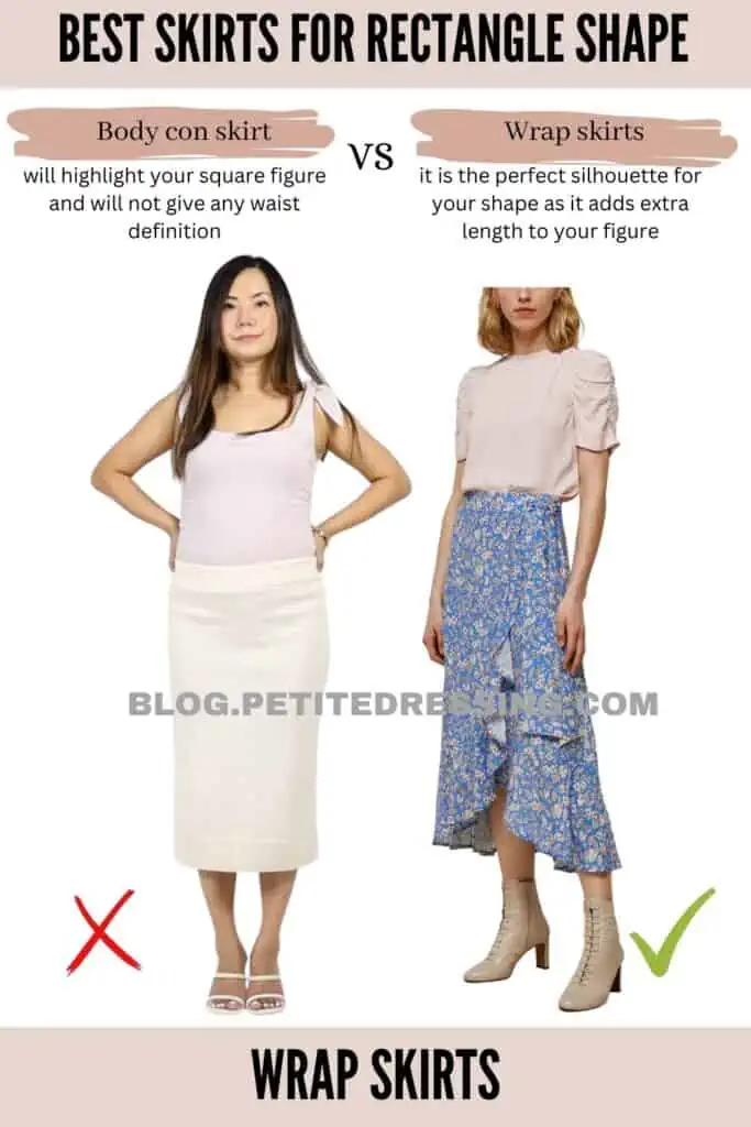 Wrap skirts