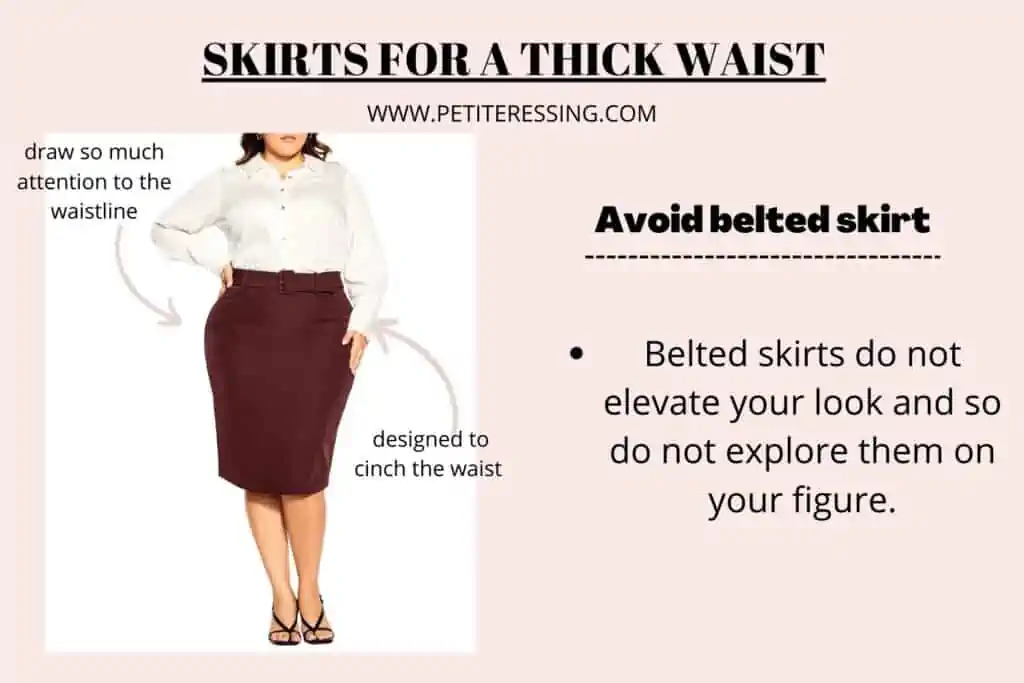 The Complete Skirt Guide for Women with a Thicker Waist - Petite Dressing