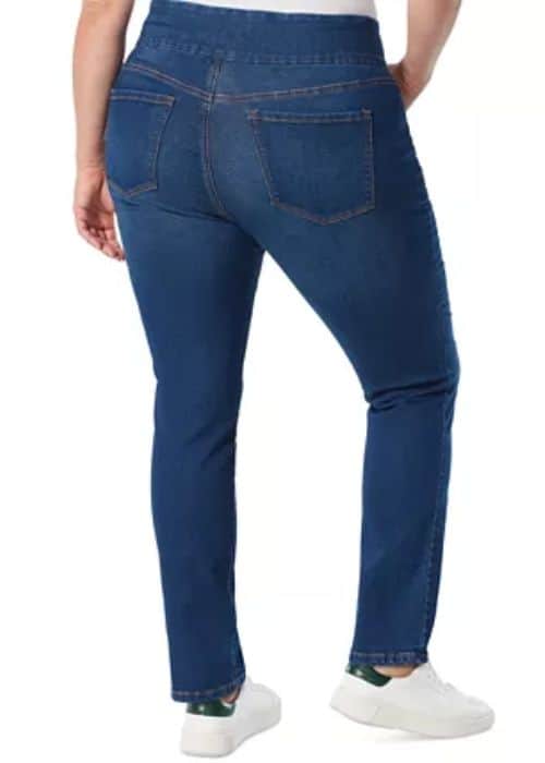 JEANS FOR A THICK WAIST-jeggings