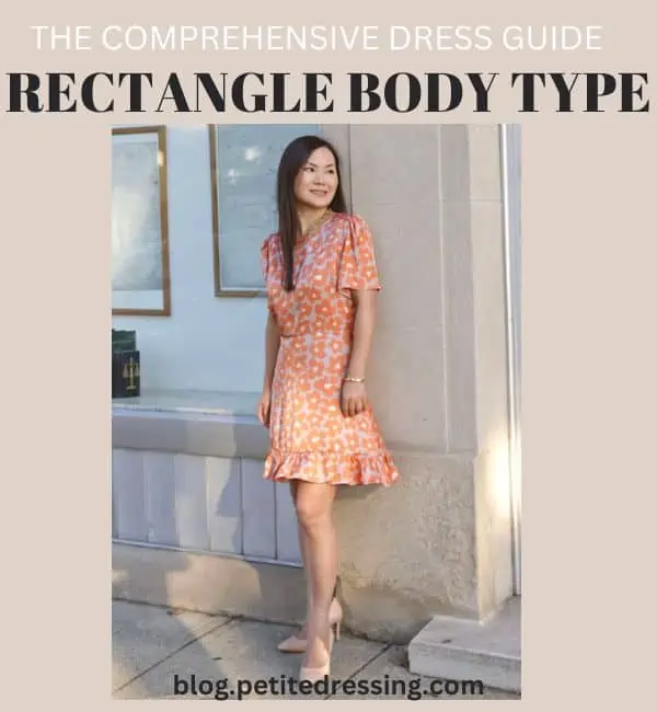What dress looks good on rectangle body type