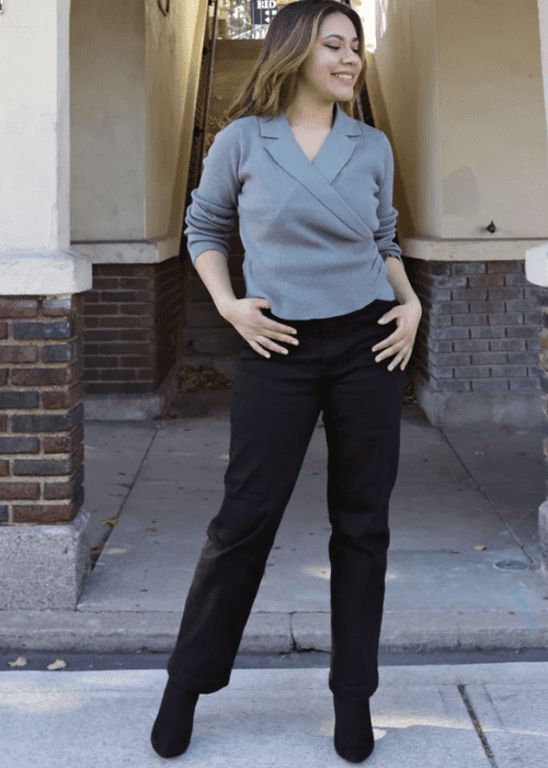 COMPREHENSIVE STYLING GUIDE FOR CURVY WOMEN-straight leg pants