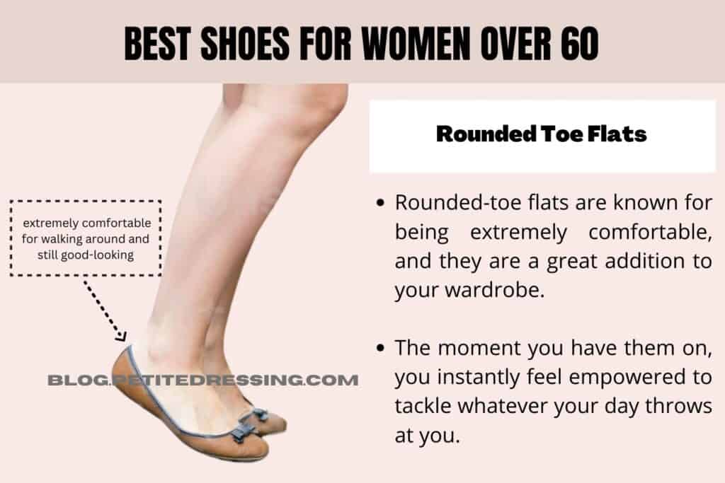 1-Rounded Toe Flats