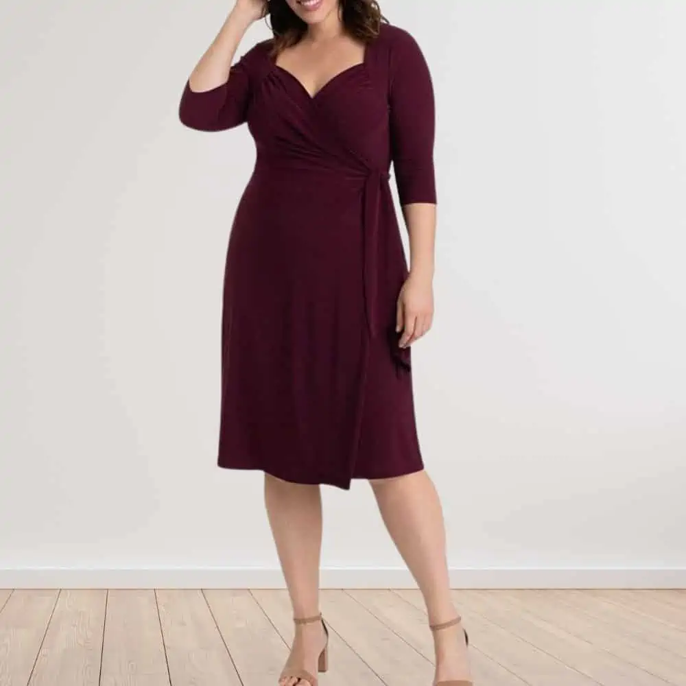 3/4 Sleeve Sweetheart Neckline Dresses