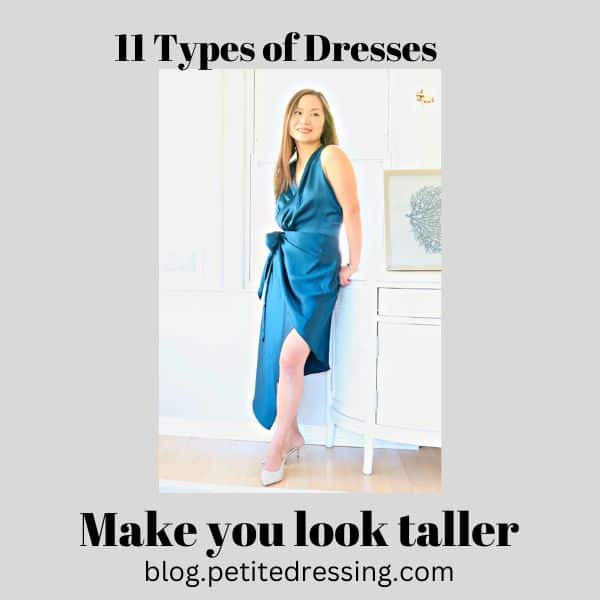 what dresses make you look taller