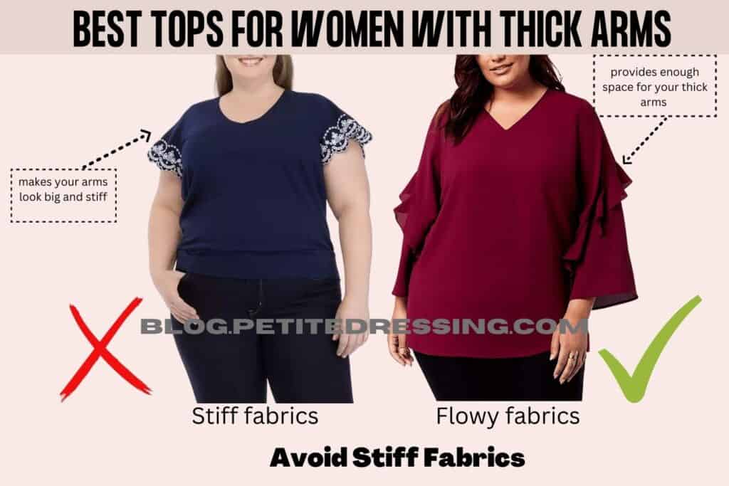 Avoid Stiff Fabrics