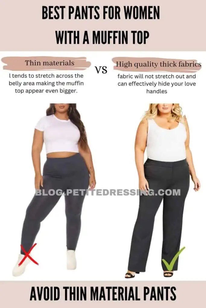 Avoid Thin Material Pants