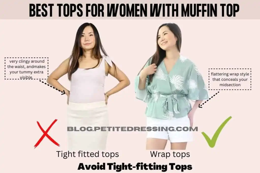 Avoid Tight-fitting Tops