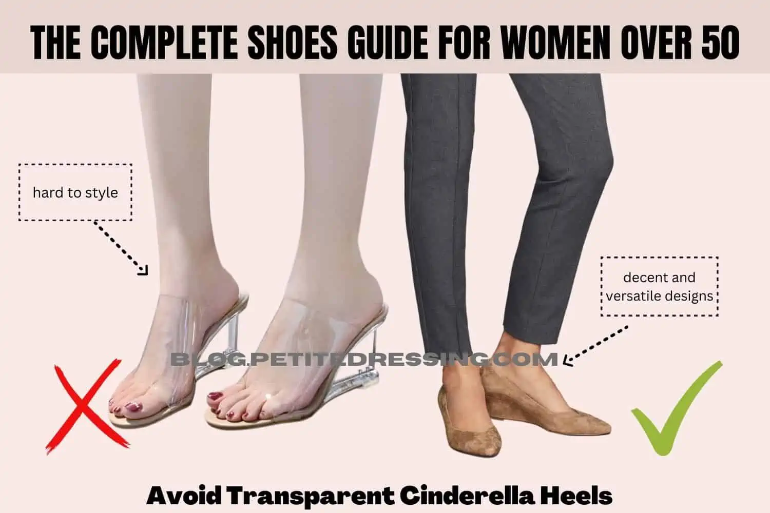 The Complete Shoes Guide For Women Over 50 - Petite Dressing