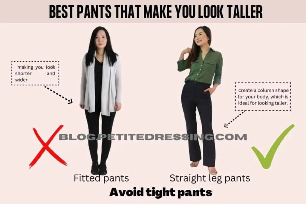 Avoid tight pants