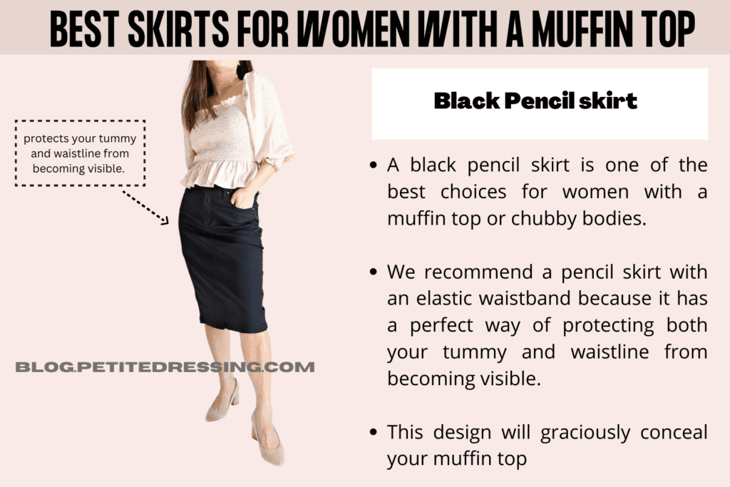 Black Pencil skirt