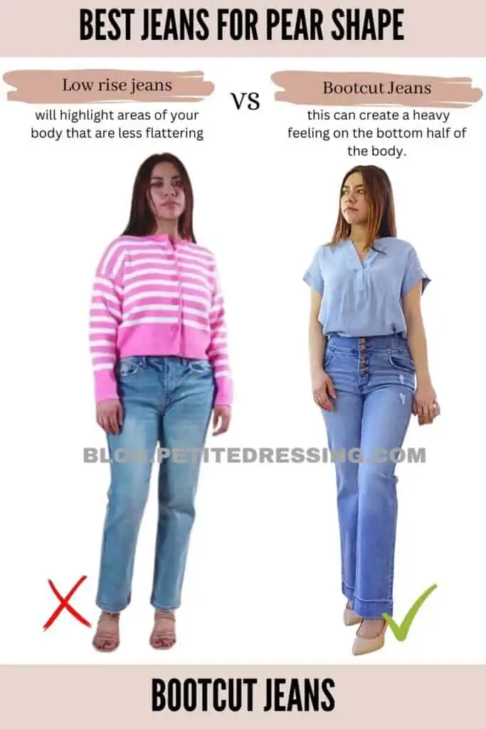 The Complete Jeans Guide for Pear Shape - Petite Dressing